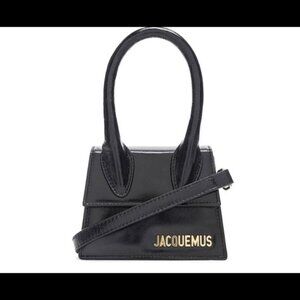 black Jacquemus nimi hand bag